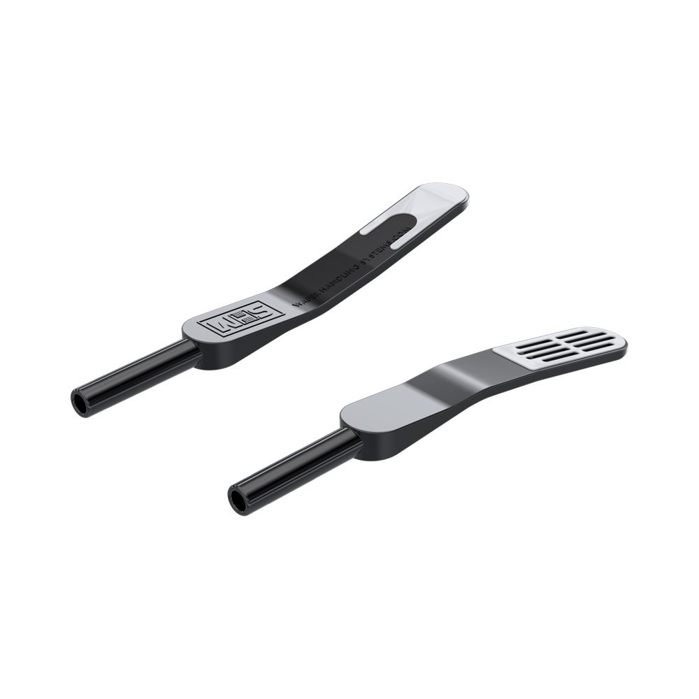 Vacuum tip UHMW/PEEK 76-150 mm (WHS-V1) 10° bent down Vacuum tip UHMW/PEEK 76-150 mm (WHS-V1) 10° bent down