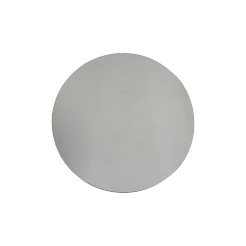Aluminum test wafer bare, with SEMI notch (WHS-W) 200 mm (8") Aluminum test wafer bare, with SEMI notch (WHS-W) 200 mm (8")