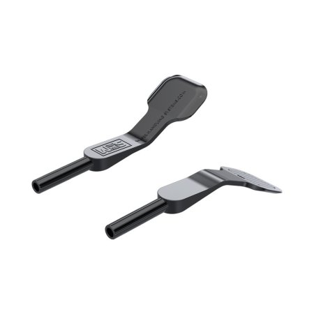 Vacuum tip PEEK 76-150 mm compound/thin (WHS-V1) 30&deg; bent down