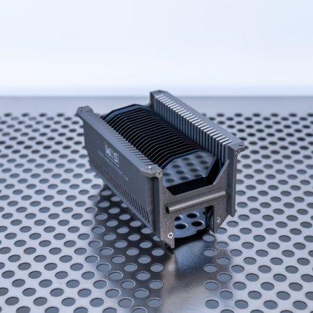 3" (76 mm) Aluminum hard clear anodized cassette | 25 slot 3" (76 mm) Aluminum hard clear anodized cassette | 25 slot