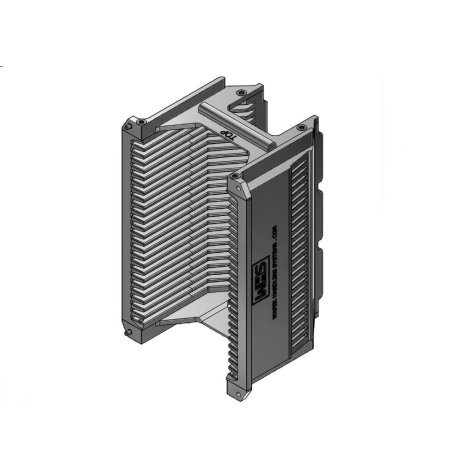 3" (76 mm) Aluminum electroless nickel cassette | 25 slot H-bar / H-bar | Angular | MOQ 5
