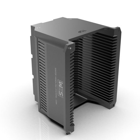 4" (100 mm) Aluminum hard clear anodized cassette | 25 slot 4" (100 mm) Aluminum hard clear anodized cassette | 25 slot